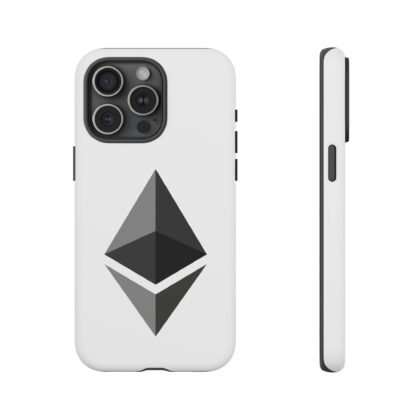 Ethereum Tough iPhone Case White